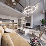 1+1 Elegant One Bedroom Loft for Sale in Karsiyaka North Cyprus