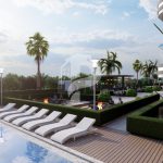 1+0 Luxury Studio Apartments in 5-Star-Resort for Sale in Güzelyurt North Cyprus