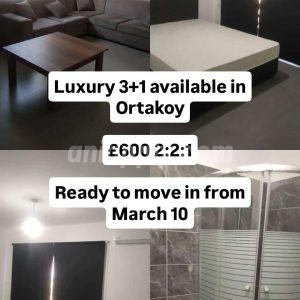 3+1 Apartment for rent_Nicosia_Ortakoy